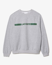 Fleece Loungesweatshirt met Logo