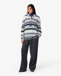 Runway Gedistingeerde Jacquard Broek met Rechte Pasvorm