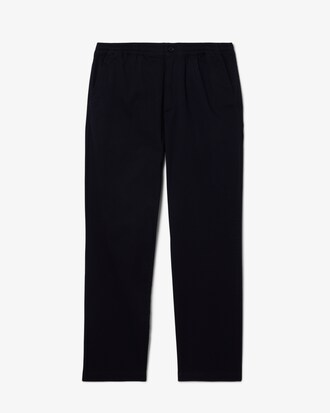 Regular Fit Katoenen Gabardine Chinobroek