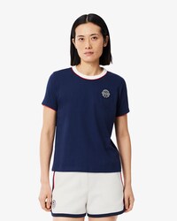 Heritage Tennisshort van Stretch Piqu&eacute;