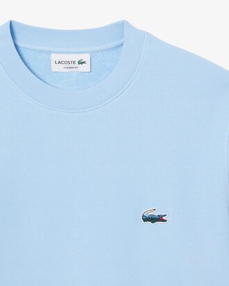 Fleece Sweatshirt met Landschapskrokodil