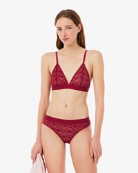 Kanten Driehoeksbralette met Logo
