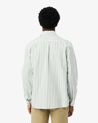 Regular Fit Gestreept Oxford Hemd