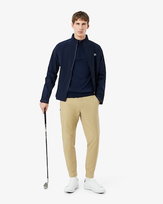 Warmteregulerende Golfsweater met Kwartrits