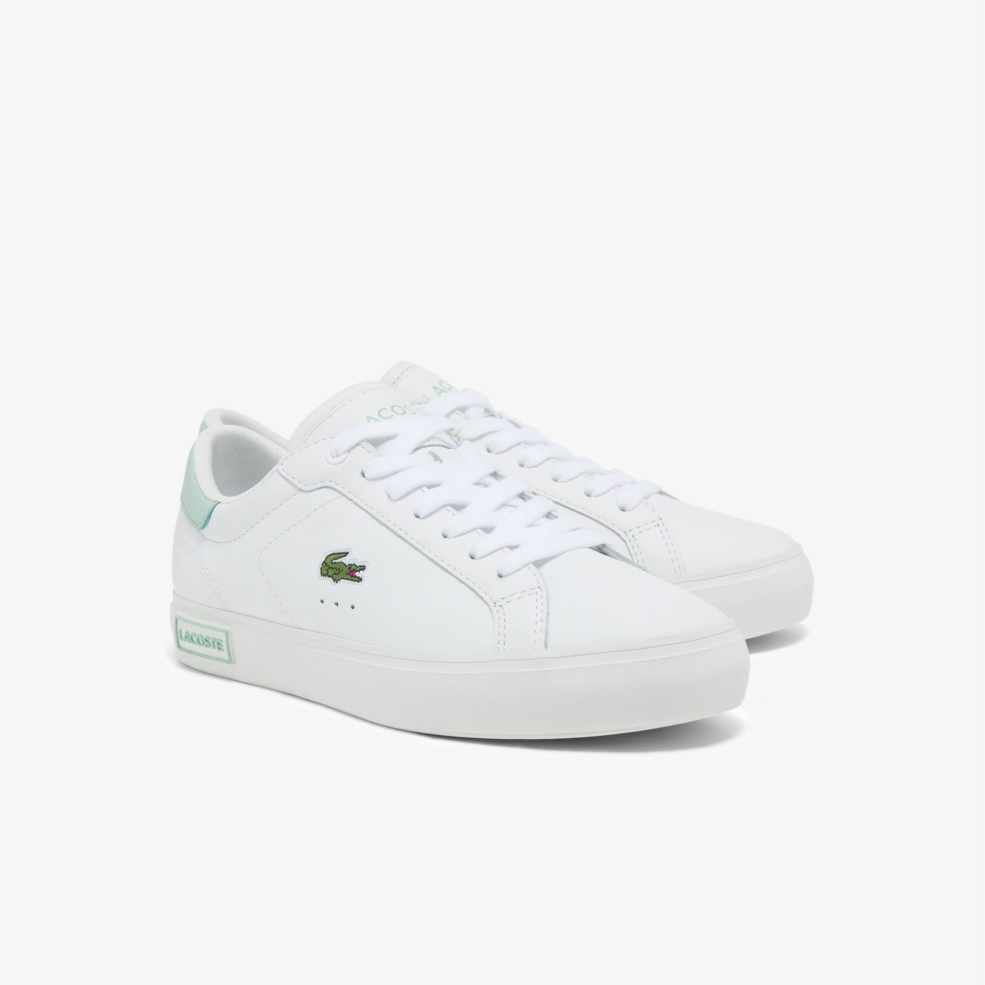 Powercourt-sneakers dames van leer | LACOSTE