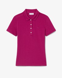 Lacoste-polo dames stretch van katoenpiqu&eacute;