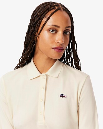 Regular Fit Polo met Landschapskrokodil