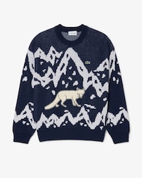 Archiefeditie Jacquard Wollen Sweater