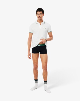 3-Pack Stretch Jersey Trunks met Krokodil