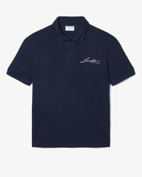 Classic Fit In Frankrijk Vervaardigd Piqu&eacute; Polohemd