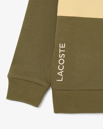 Colourblock Fleece Sweatshirt