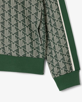 Paris Jacquard Trainingsjack met Rits