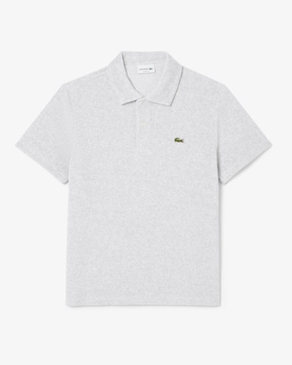 Classic Fit Badstoffen Polohemd