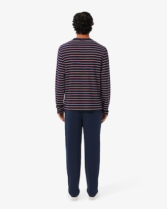 Gestreepte Katoenen Pyjama