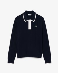 Stretch Golfsweater met Polokraag