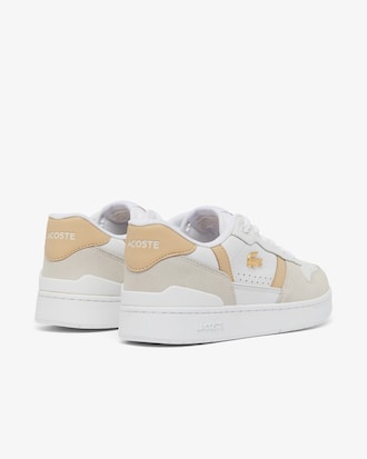 T-Clip Set Leren Damessneakers