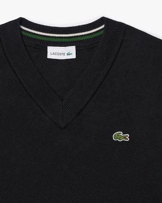 Katoenen en Wollen Interlock Sweatervest