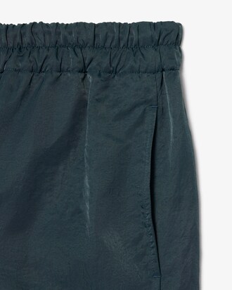 Runway Glanzende Joggingbroek met Wijde Pasvorm