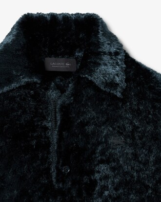 Runway Fluwelen Sweater met Polokraag