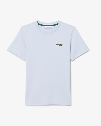 Katoenen Badge T-shirt