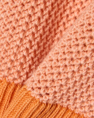 Gestreepte Mesh Breistoffen Short