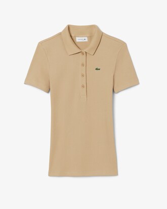 Slim Fit L.12.D Geribbeld Katoenen Polohemd
