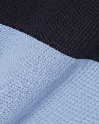 Regular Fit Colourblock Piqu&eacute; Polohemd
