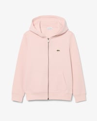 Unisex Sweatshirt van Geborstelde Fleece, met Rits