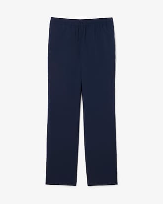 Regular Fit Chinobroek van Wollen Flanel