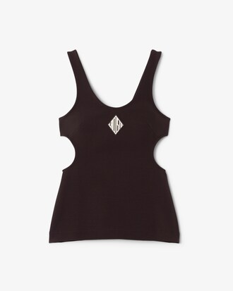 Runway Badge Satijnen Tanktop