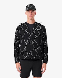 Reflecterend Tennisjack met Krokodilprint