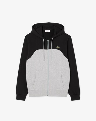 Colourblock Hoodie met Rits