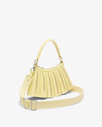 Kleine Runway Lenglen Geperforeerde Leren Tas