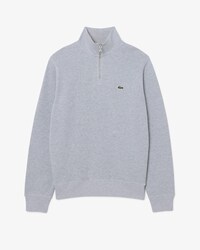 Interlock Sweatshirt met Rits en Hoge Hals