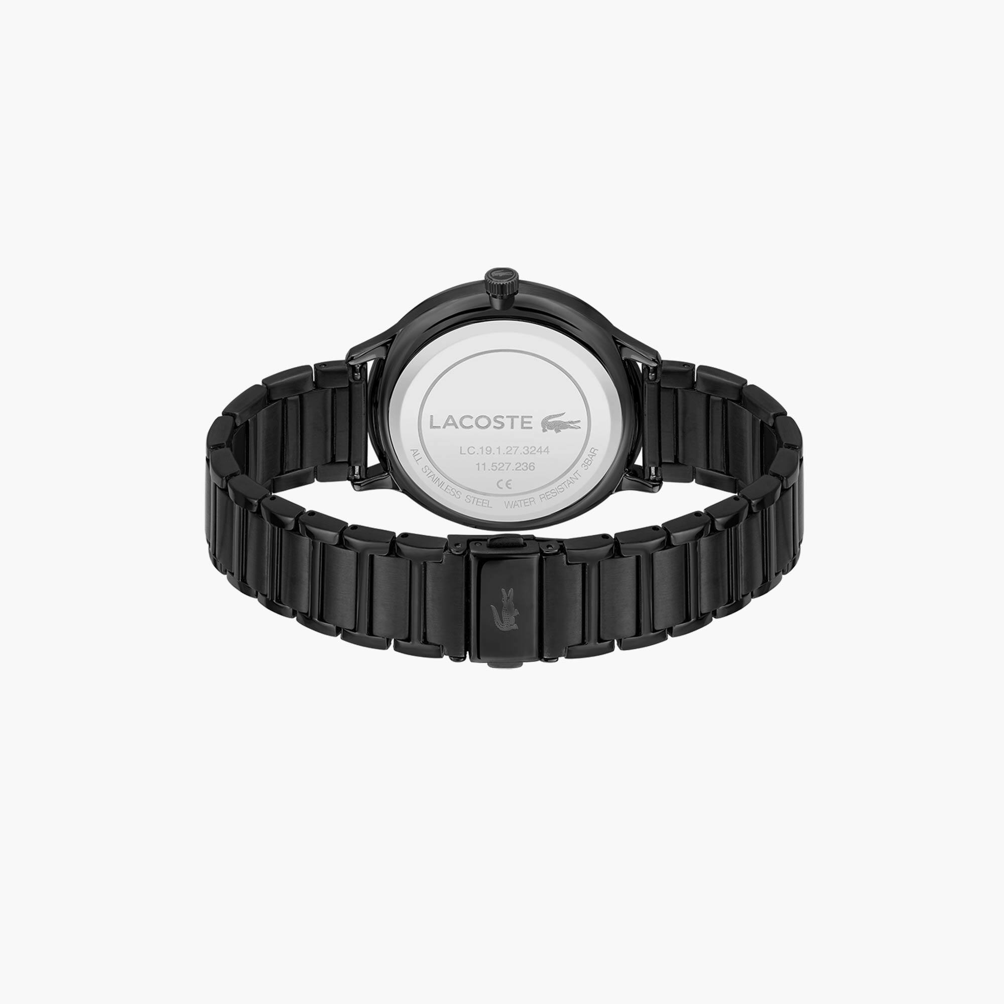 Horloge Lacoste Club zwart met 3 wijzers | LACOSTE