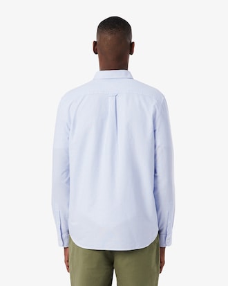 Regular Fit Gestreept Oxford Hemd