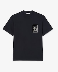 Zwaar Jersey T-shirt met Borduursel