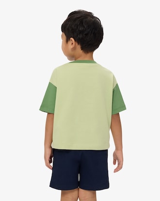 Katoenen T-shirt met Contrastversiering