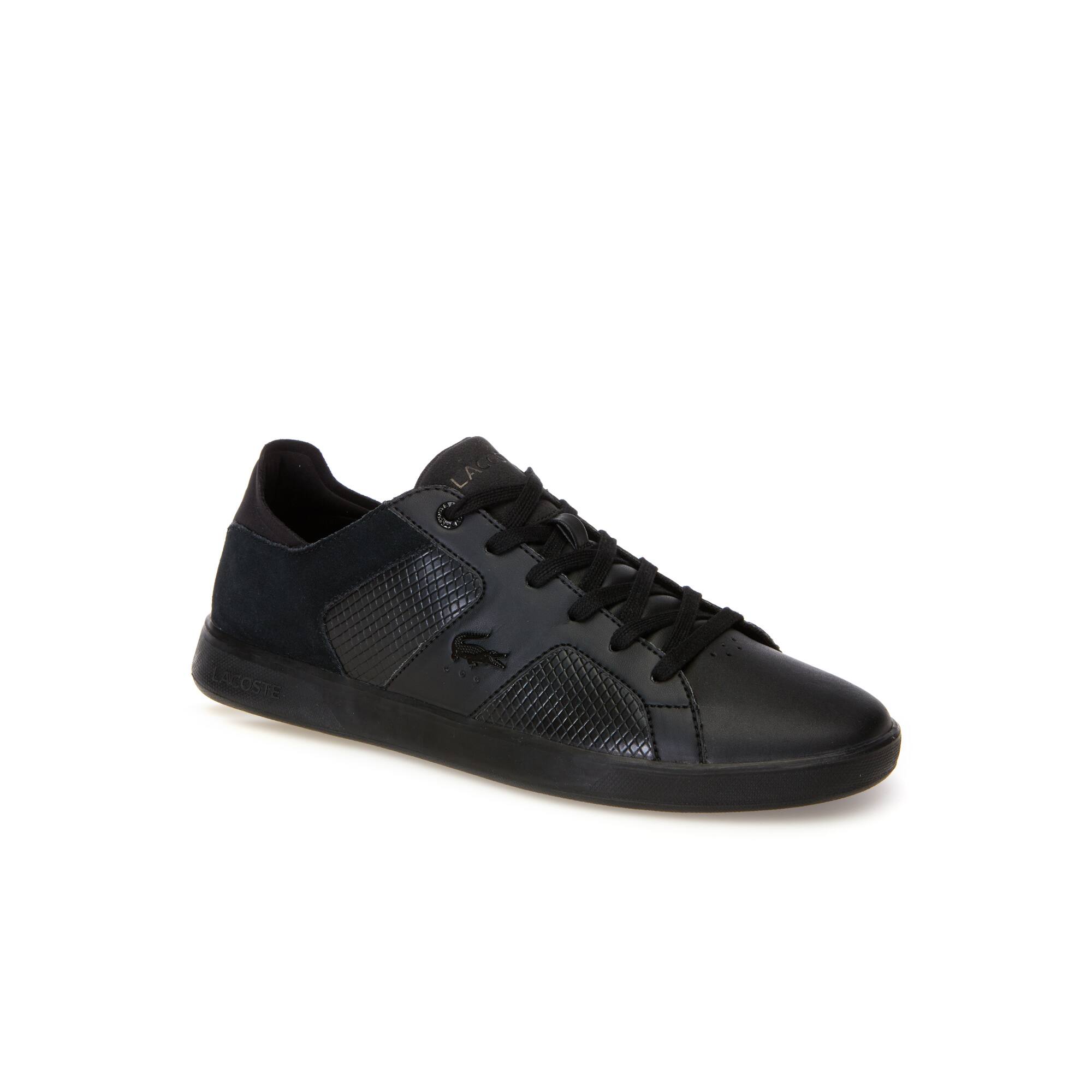 tenis lacoste masculino couro