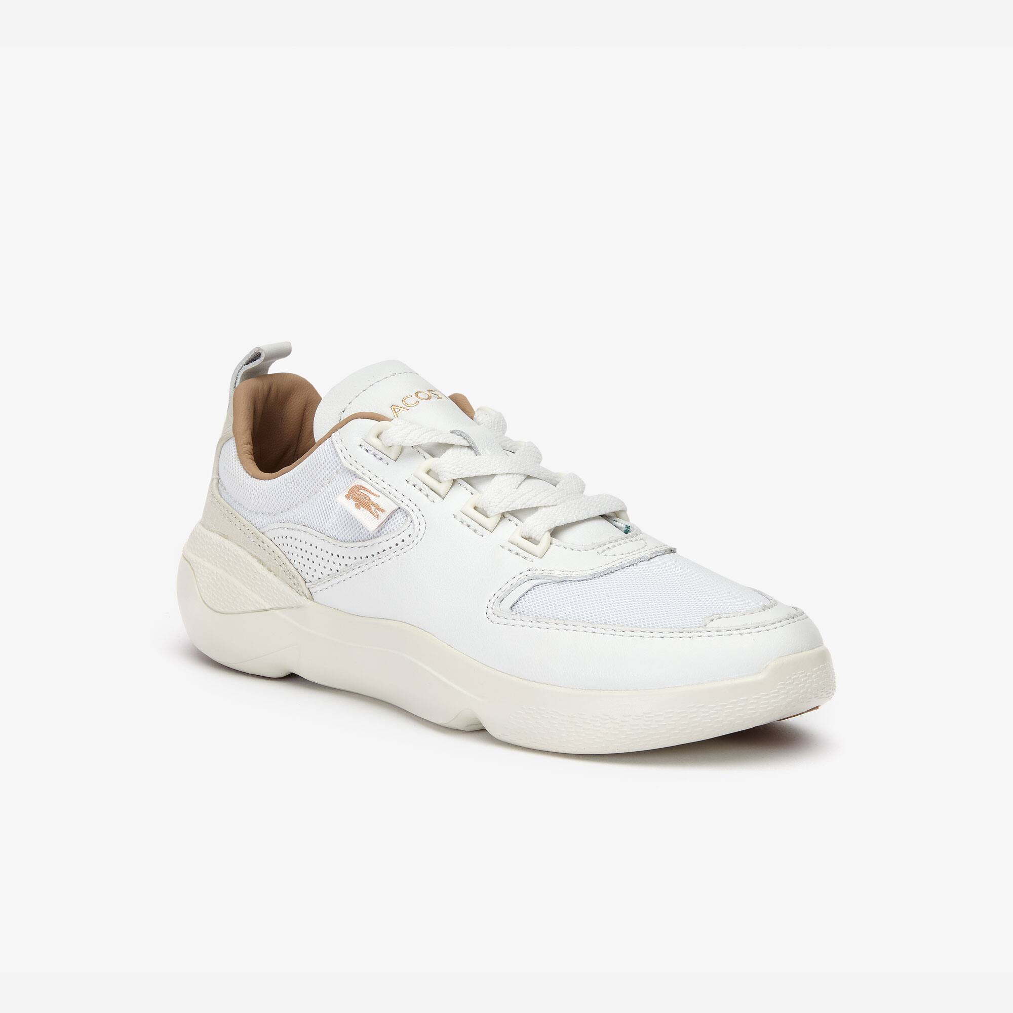 Tênis feminino Wildcard em couro | LACOSTE