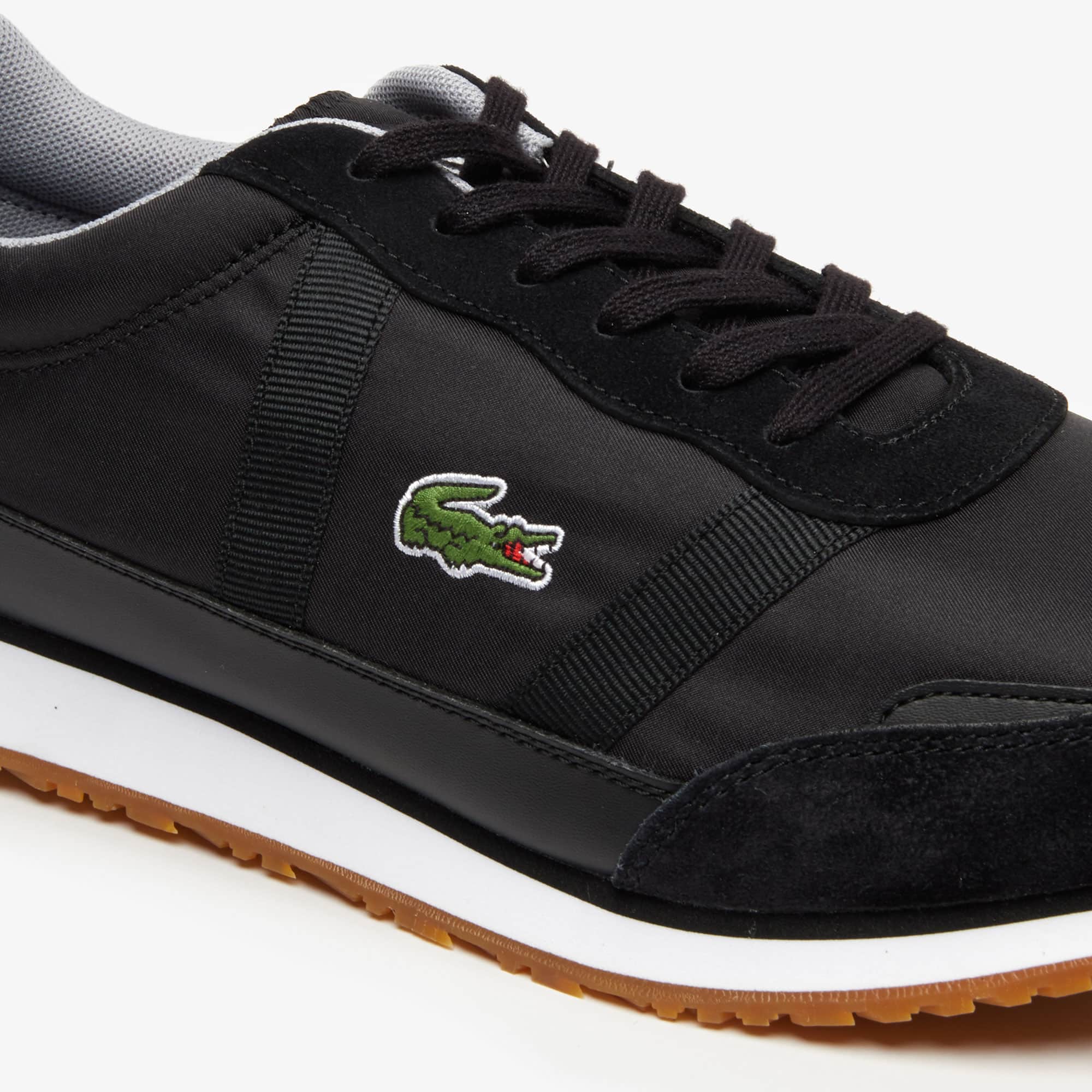 tenis lacoste camurça