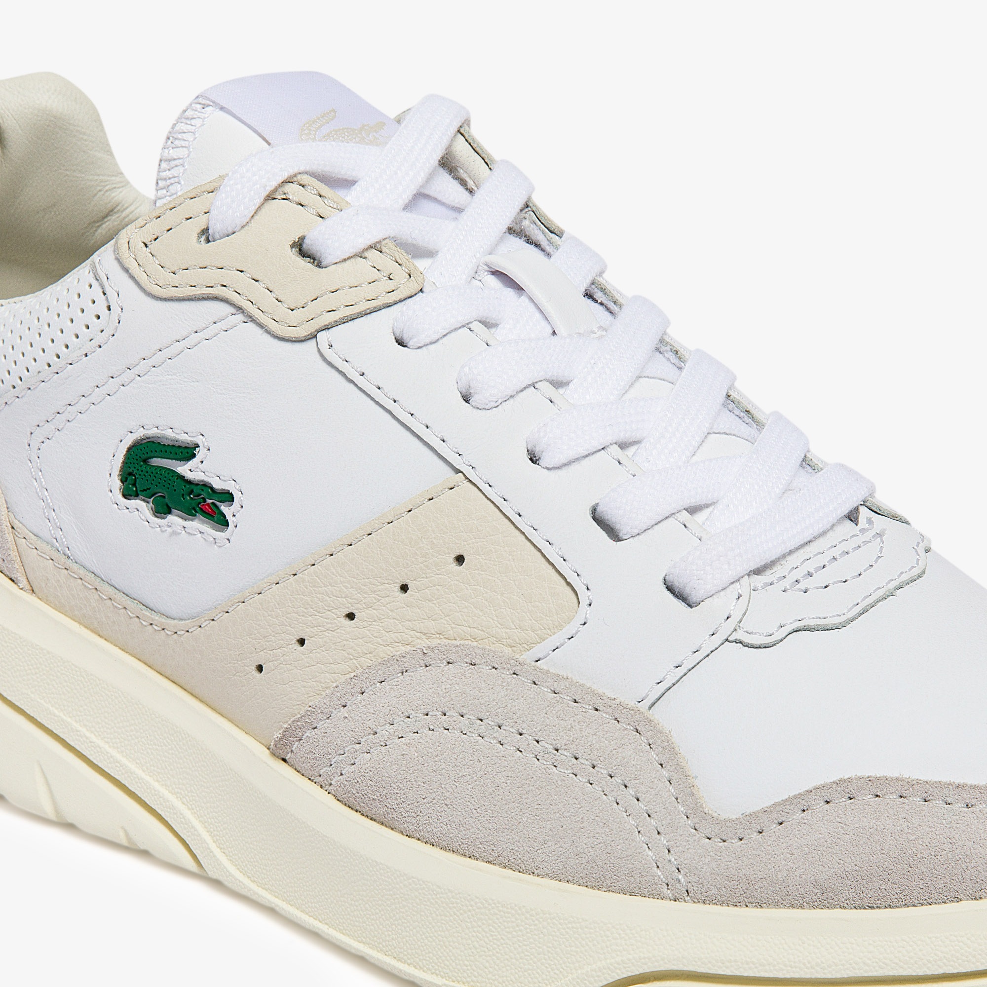 women's game advance luxe leather perforated sneakers