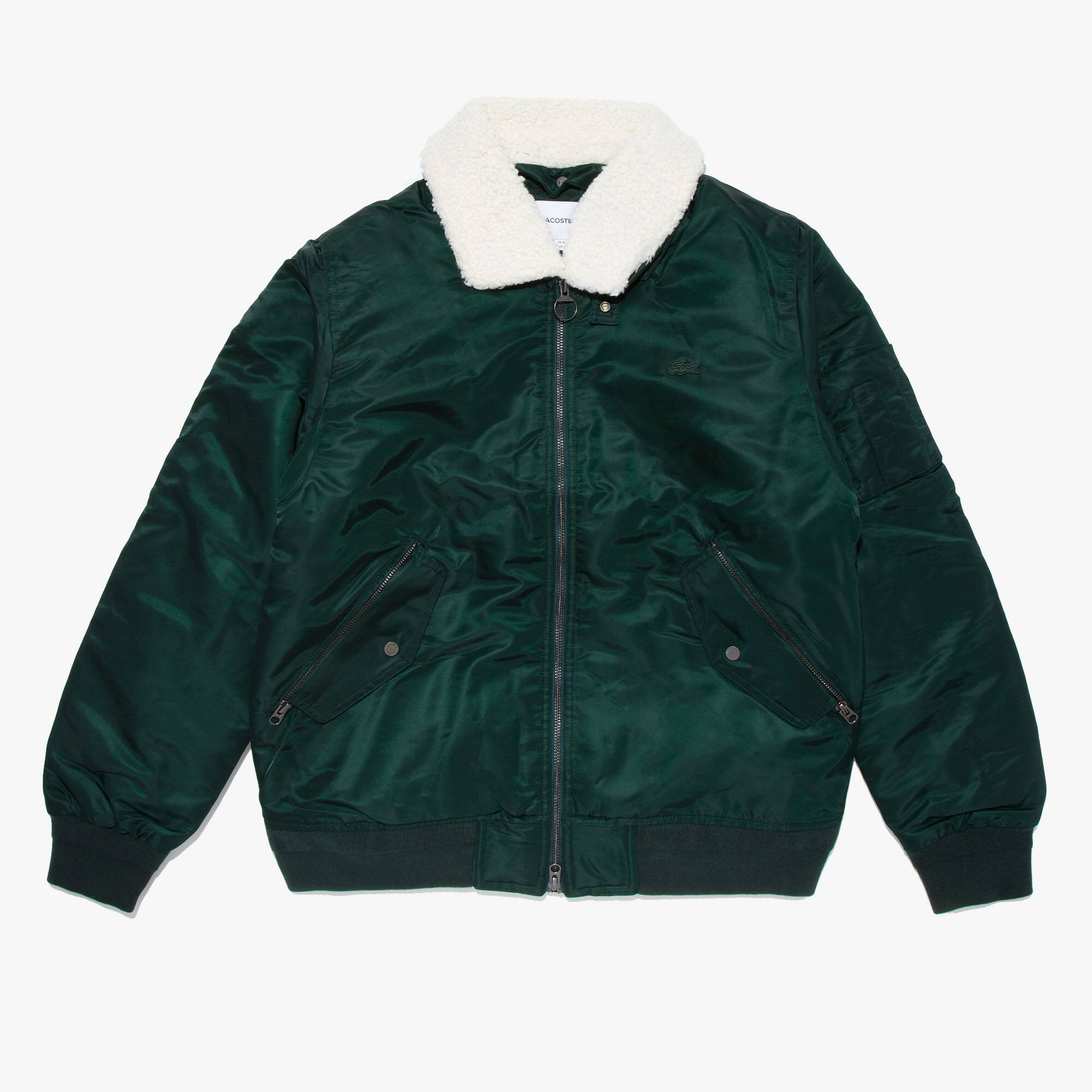 jaqueta bomber masculina lacoste