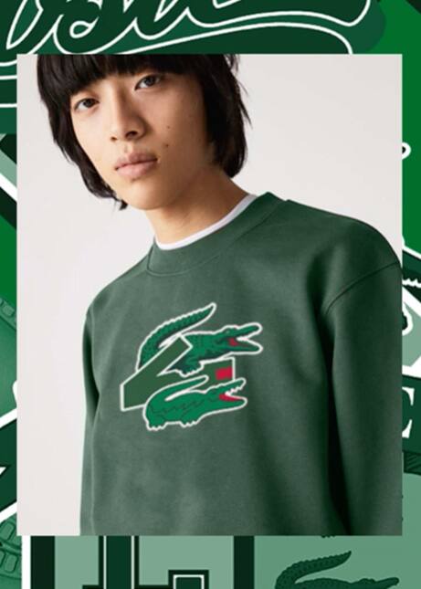 custom lacoste shirt
