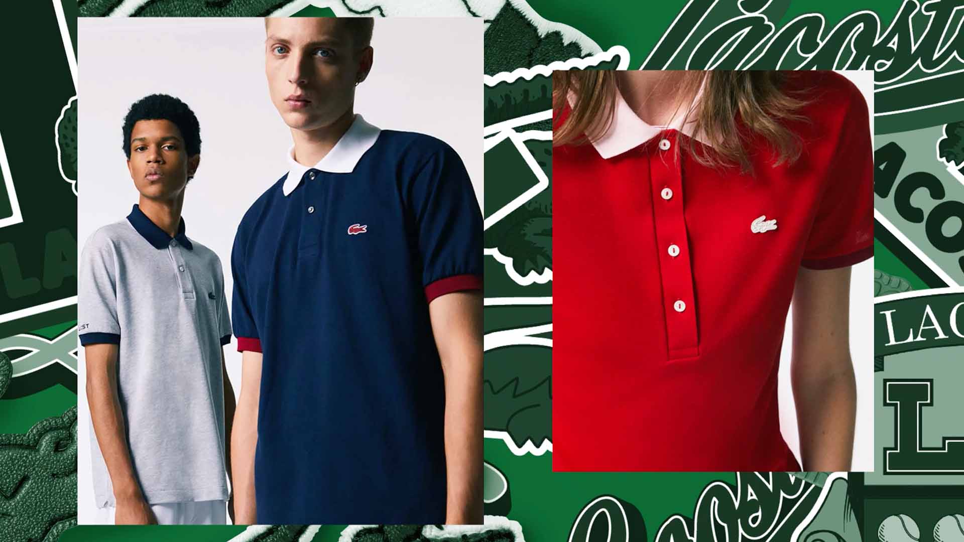 custom lacoste shirt