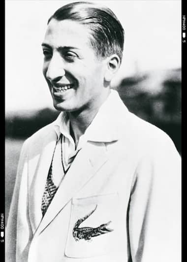 Portrait of René Lacoste, 1927 ©Underwood & Underwood - Archives Lacoste