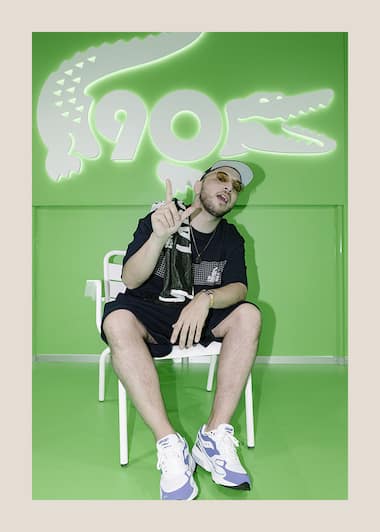 Photobooth Lacoste au festival Sonar 2023