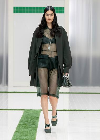 Lacoste SS26 runway show look