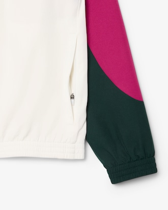 Sportjacke mit Colorblock-Design
