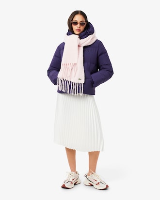 Relaxed Fit-Daunenjacken mit Kapuze